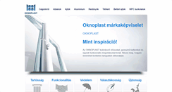 Desktop Screenshot of muanyagablakdebrecen.hu